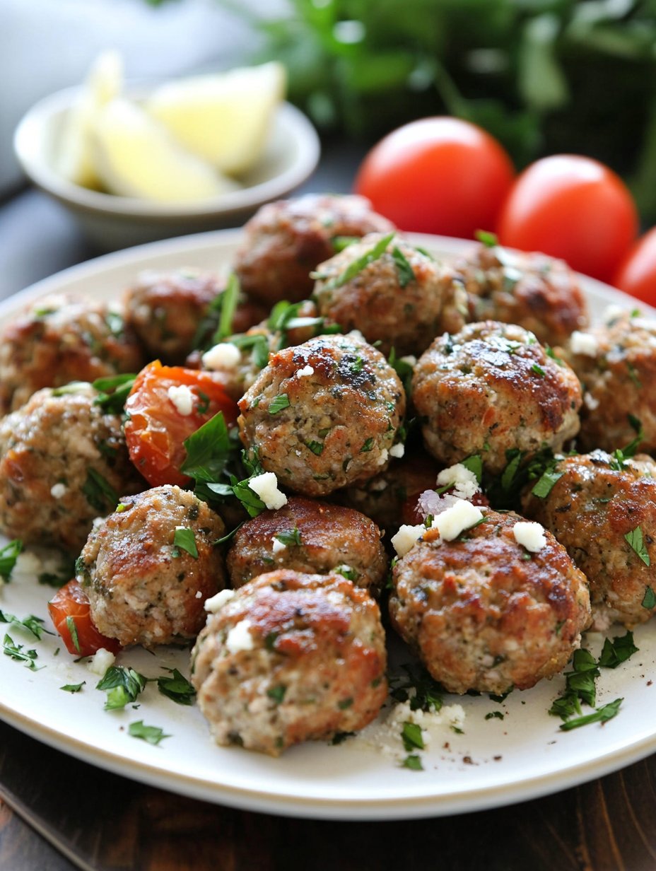 Greek Turkey Meatballs: A Flavorful Recipe