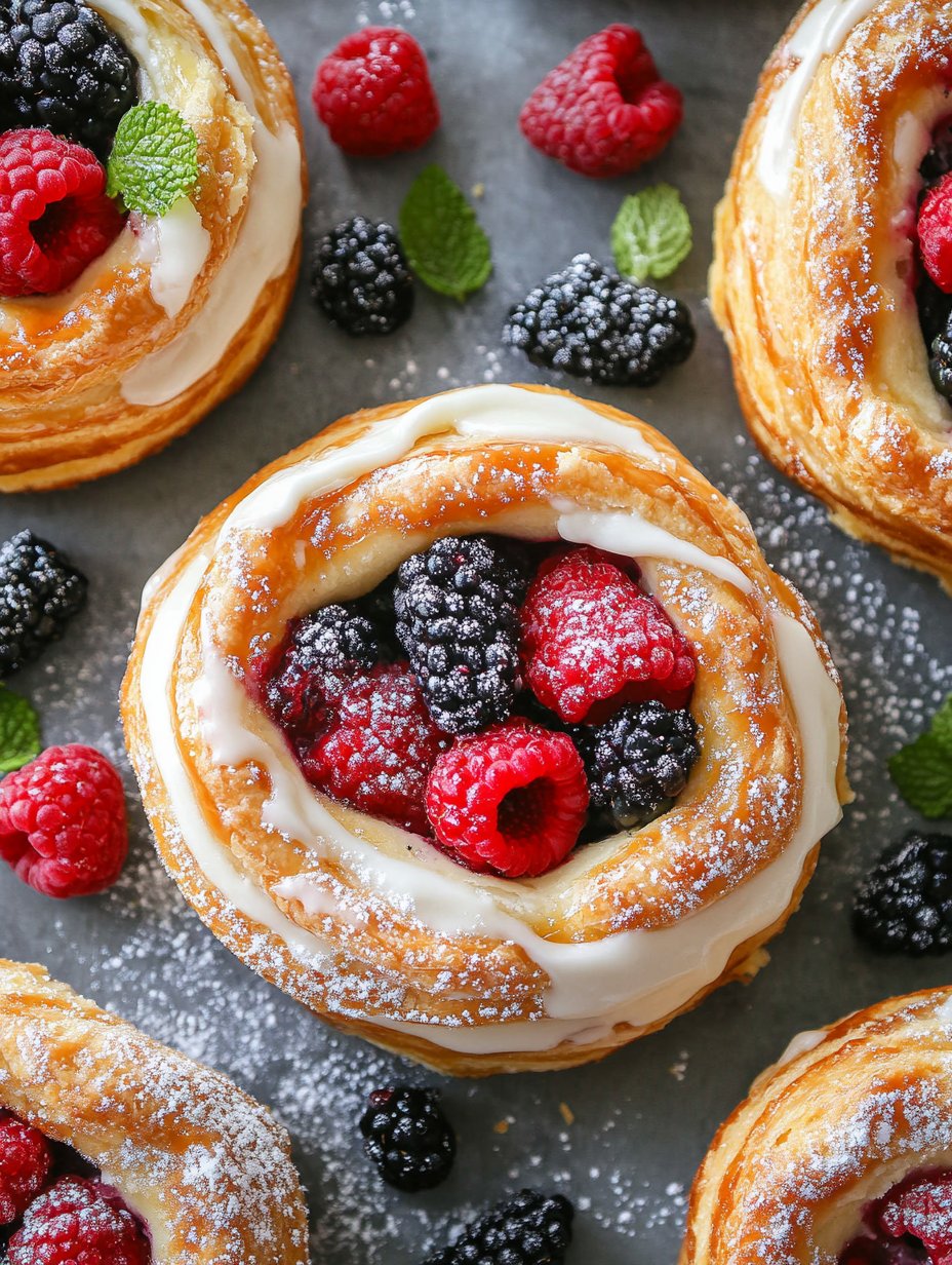 Berry Danishes: Delicious Homemade Recipe