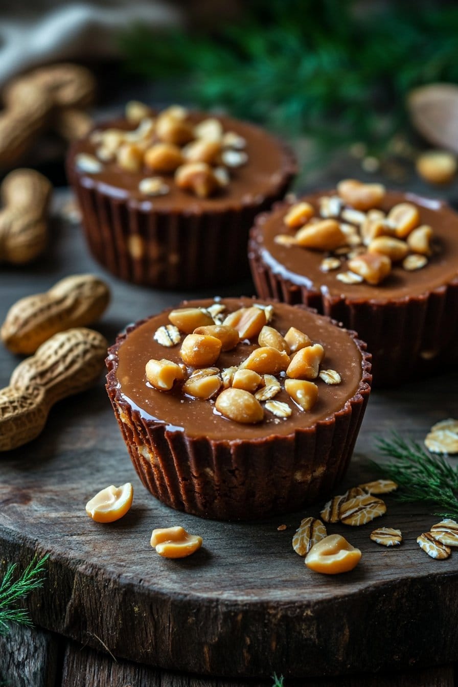 No-Bake Peanut Butter Oat Cups Recipe : Easy & Healthy