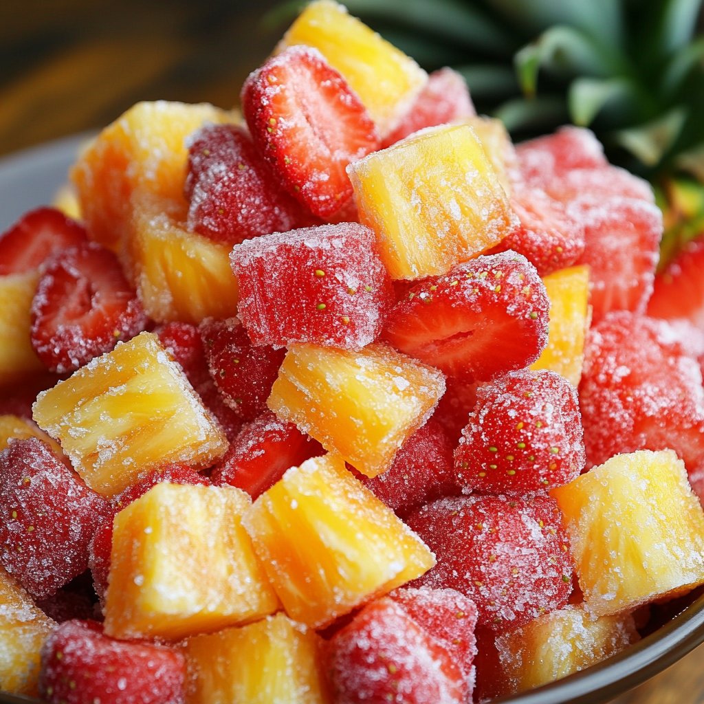 Pineapple and Strawberries Candy: 5 Easy Ways to Make It