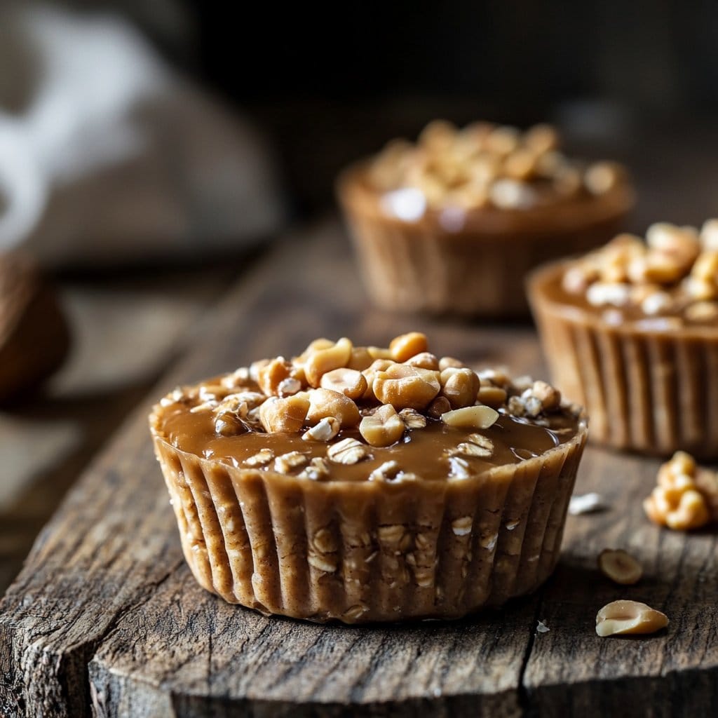 No-Bake Peanut Butter Oat Cups Recipe : Easy & Healthy