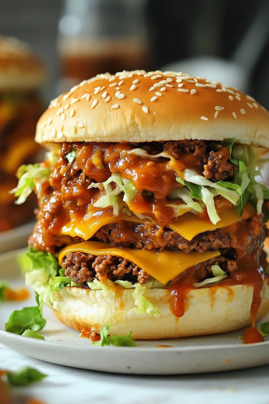 Big Mac Sloppy Joes