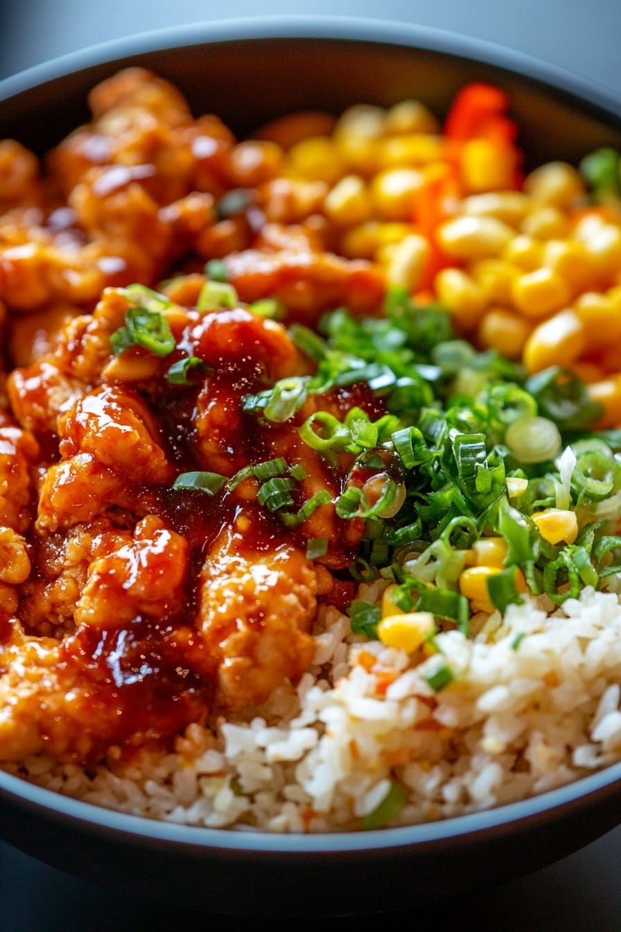 Street Corn Chicken Rice Bowl Recipe : A Flavorful and Easy Meal