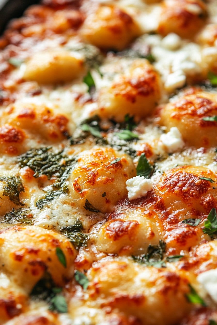Spinach-Artichoke Gnocchi with Feta