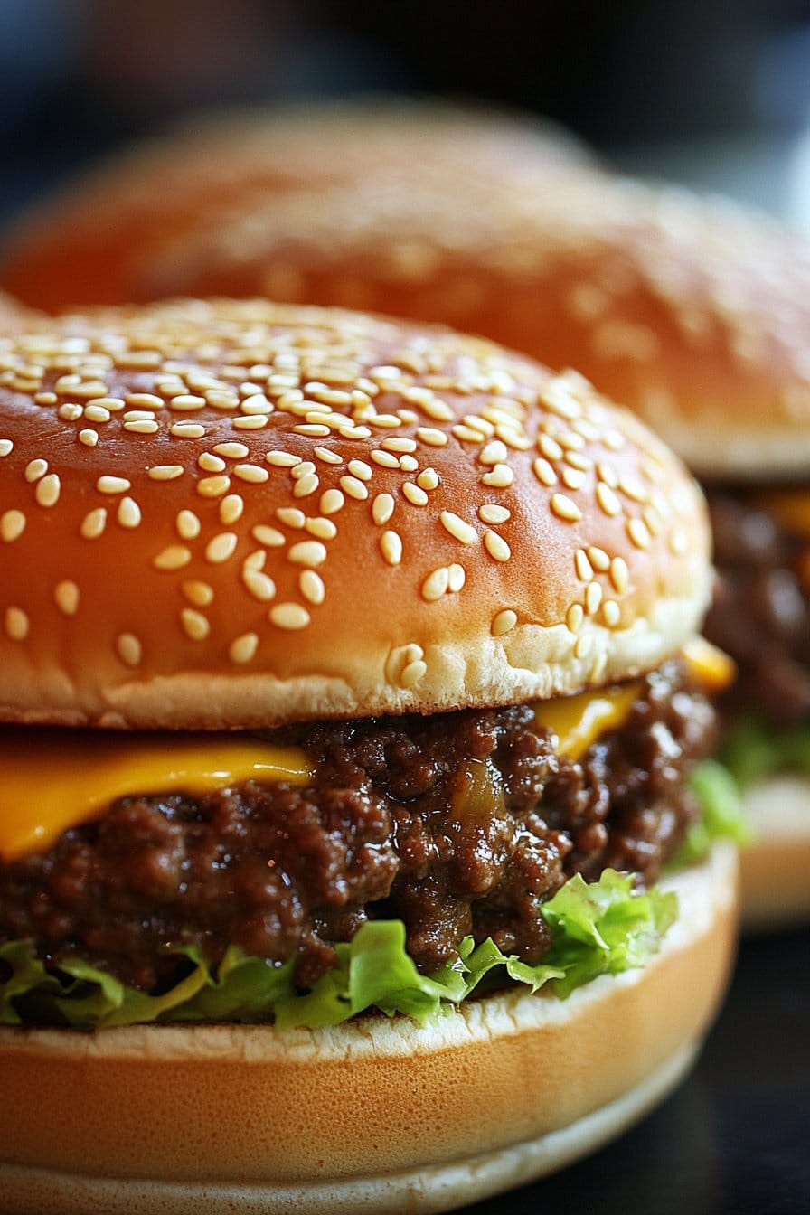 Big Mac Sloppy Joes