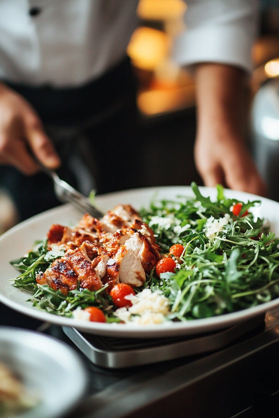Chicken Milanese with Arugula Salad